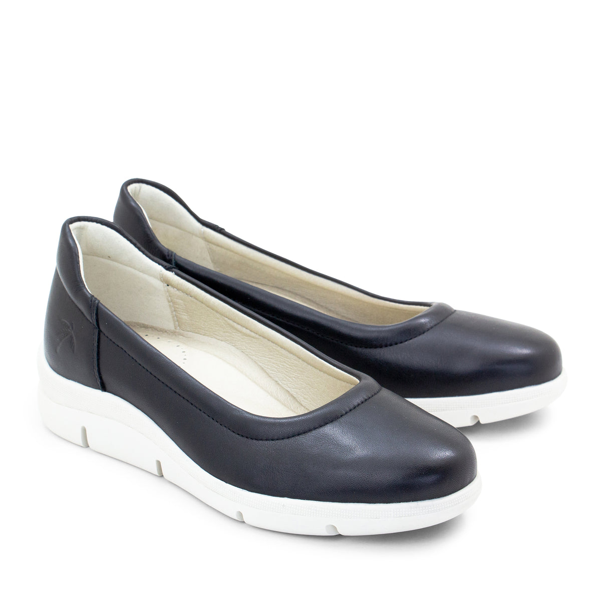 Vanessa Leather Slip-On Wedge