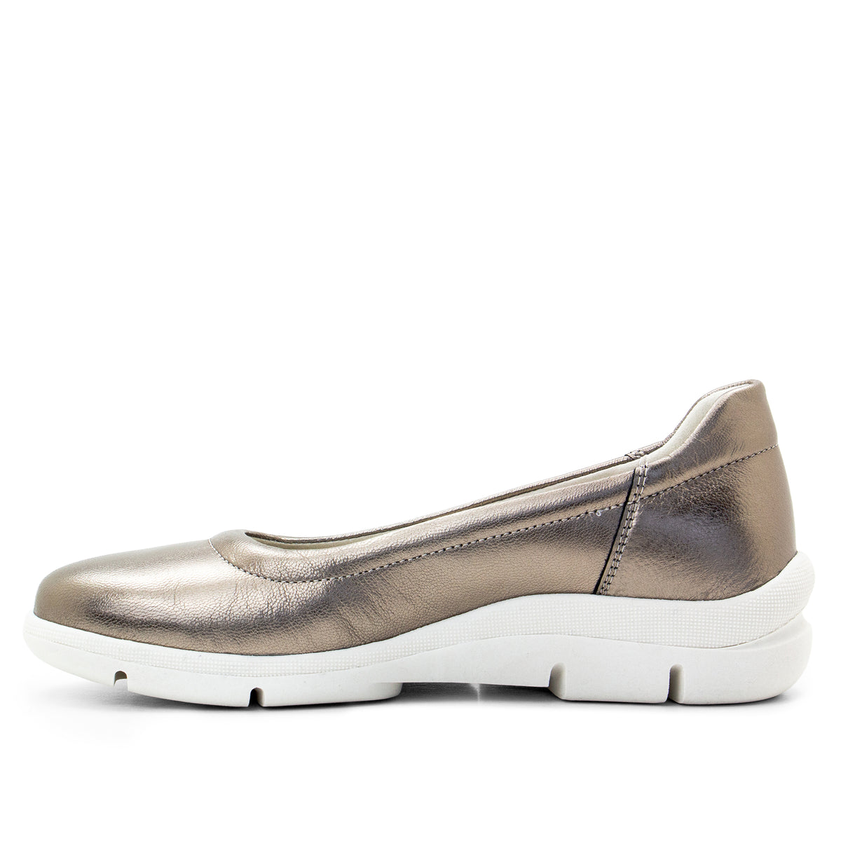 Vanessa Leather Slip-On Wedge