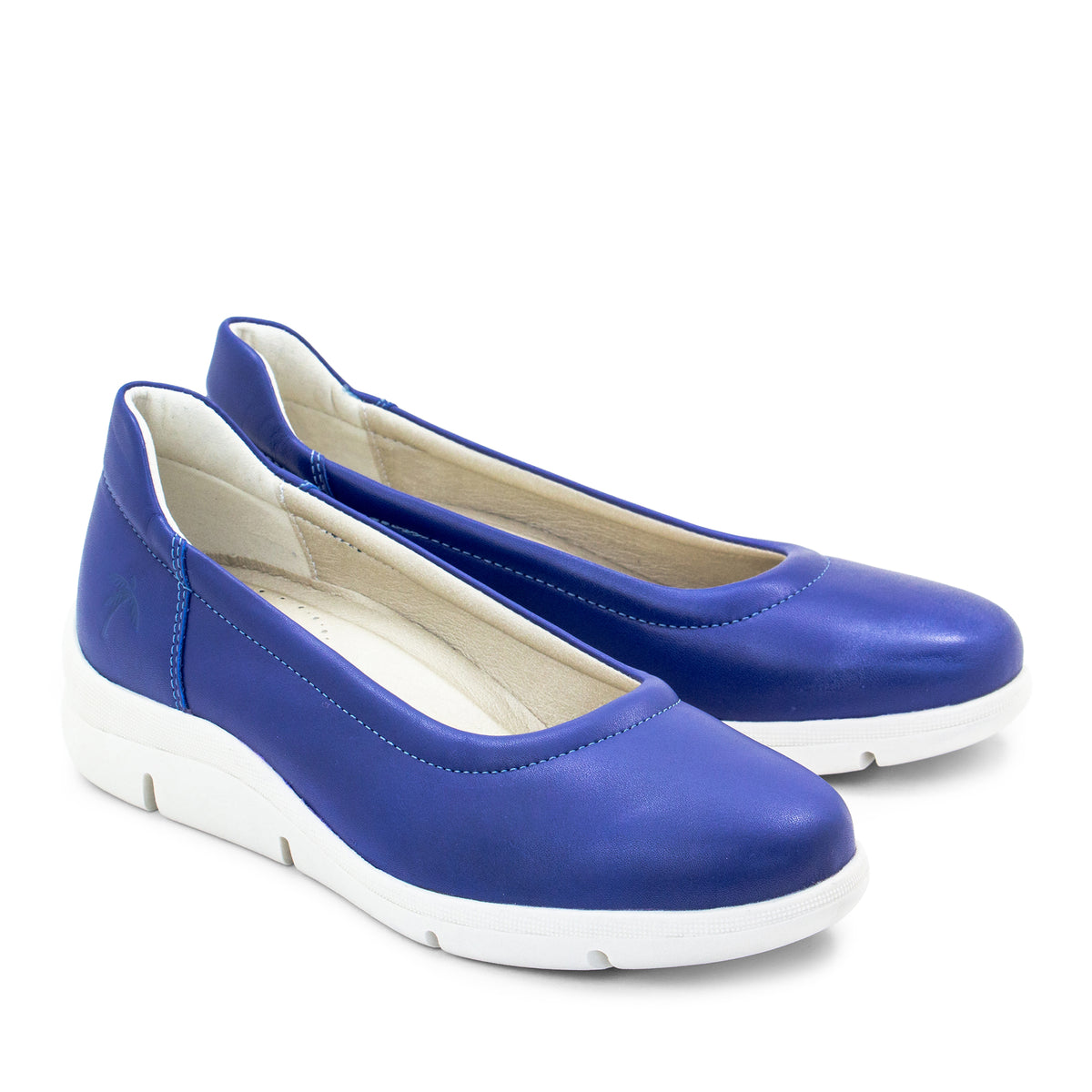 Vanessa Leather Slip-On Wedge