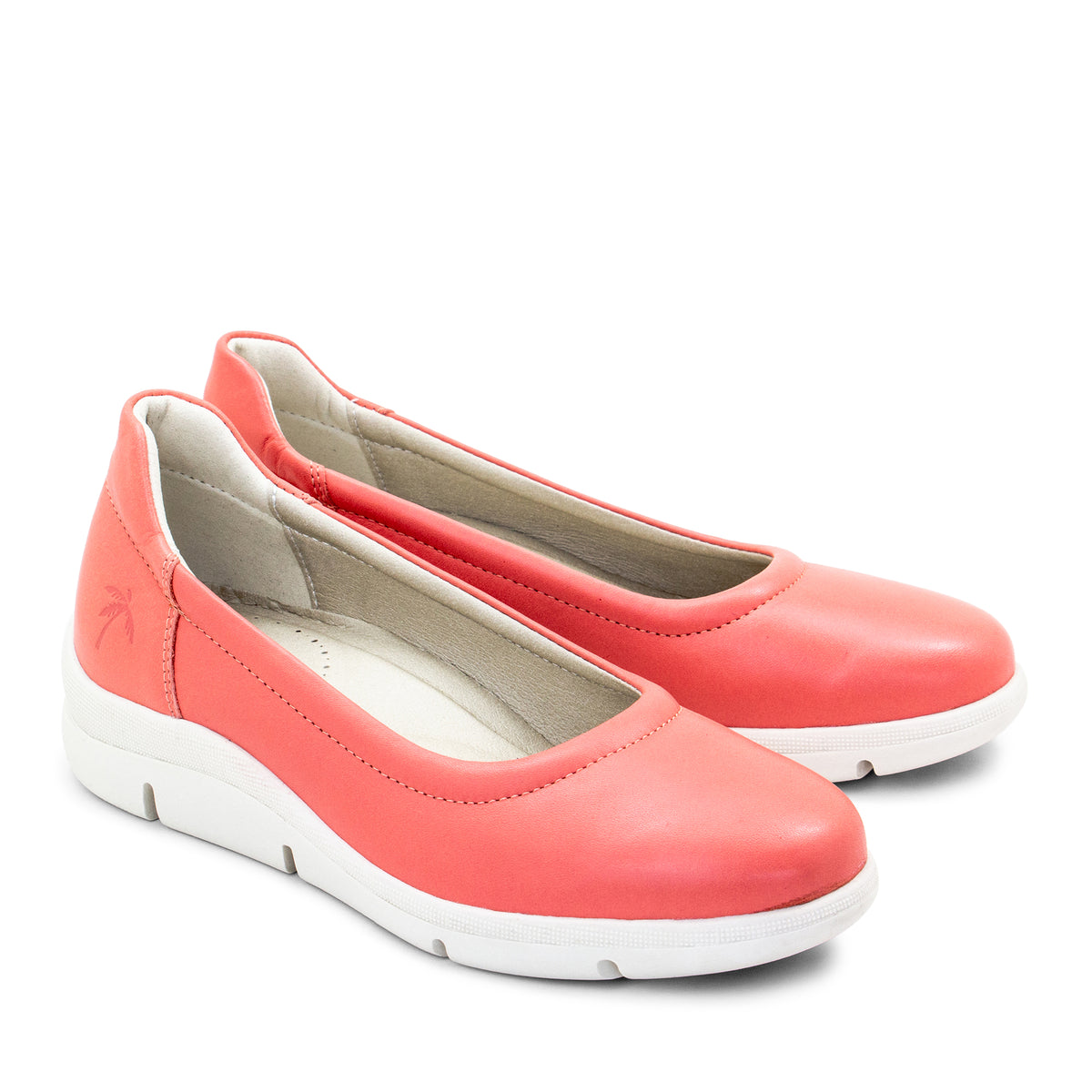 Vanessa Leather Slip-On Wedge