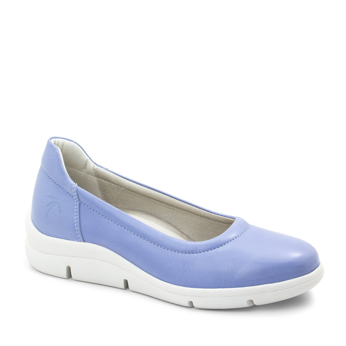 Vanessa Leather Slip-On Wedge