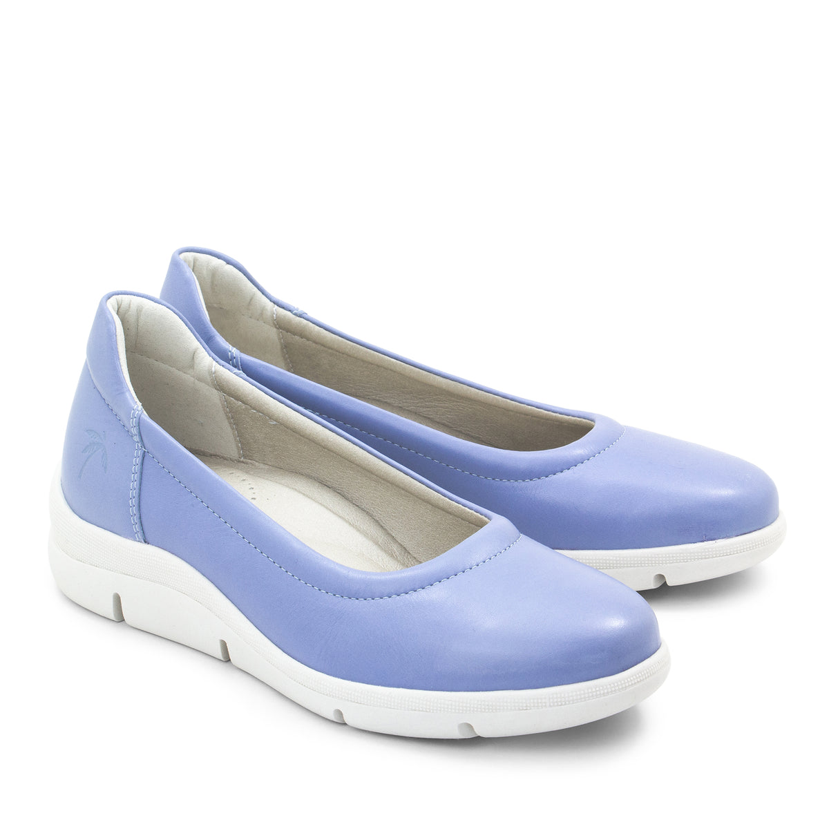 Vanessa Leather Slip-On Wedge