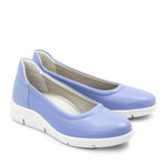 Vanessa Leather Slip-On Wedge