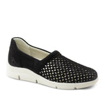 Vicky Perforated Leather Slip-On