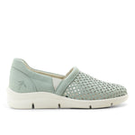Vicky Perforated Leather Slip-On