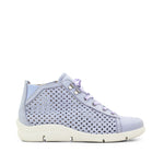 Victoria Perforated Leather Summer Bootie