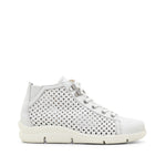 Victoria Perforated Leather Summer Bootie
