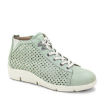 Victoria Perforated Leather Summer Bootie