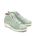 Victoria Perforated Leather Summer Bootie