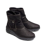 Vida Leather Slouch Bootie