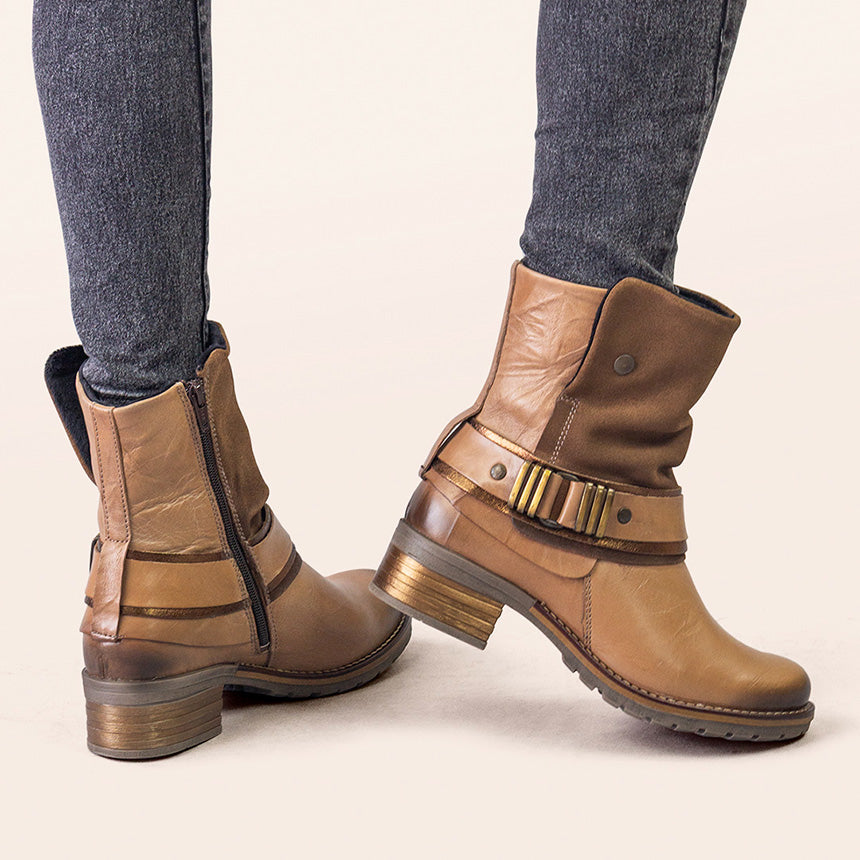 Kikka Leather & Suede Boot