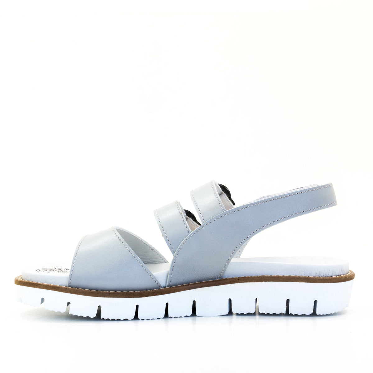 Alicia Leather Strappy Adjustable Sandals