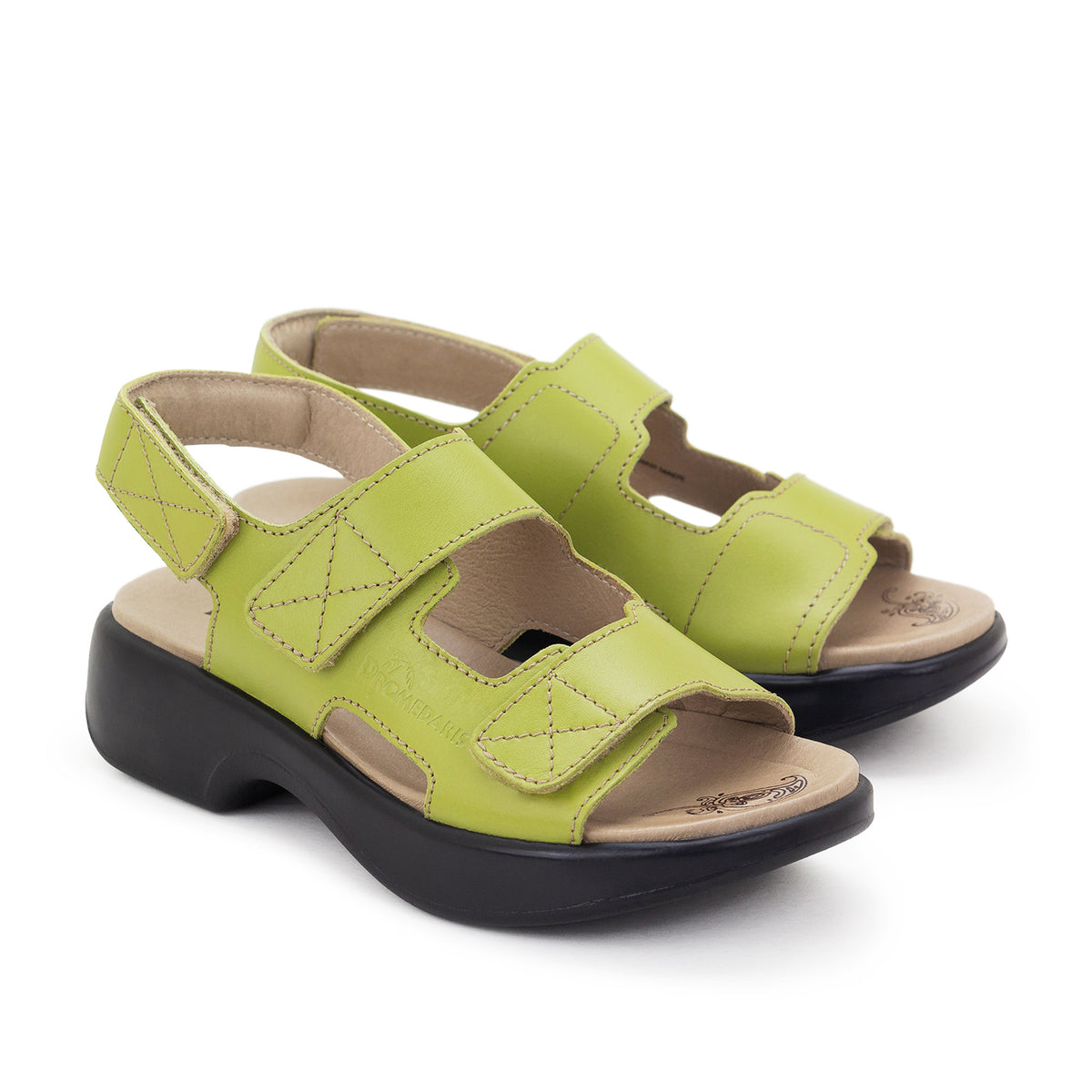 Dakota Leather Adjustable Sandals