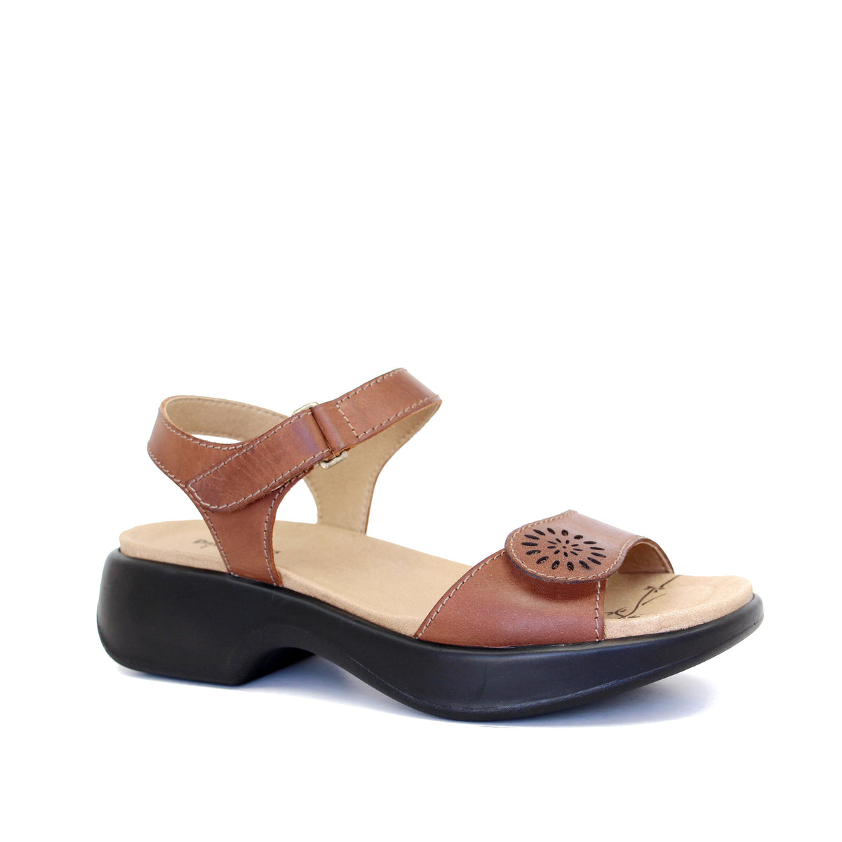 Dusty Adjustable Leather Sandal