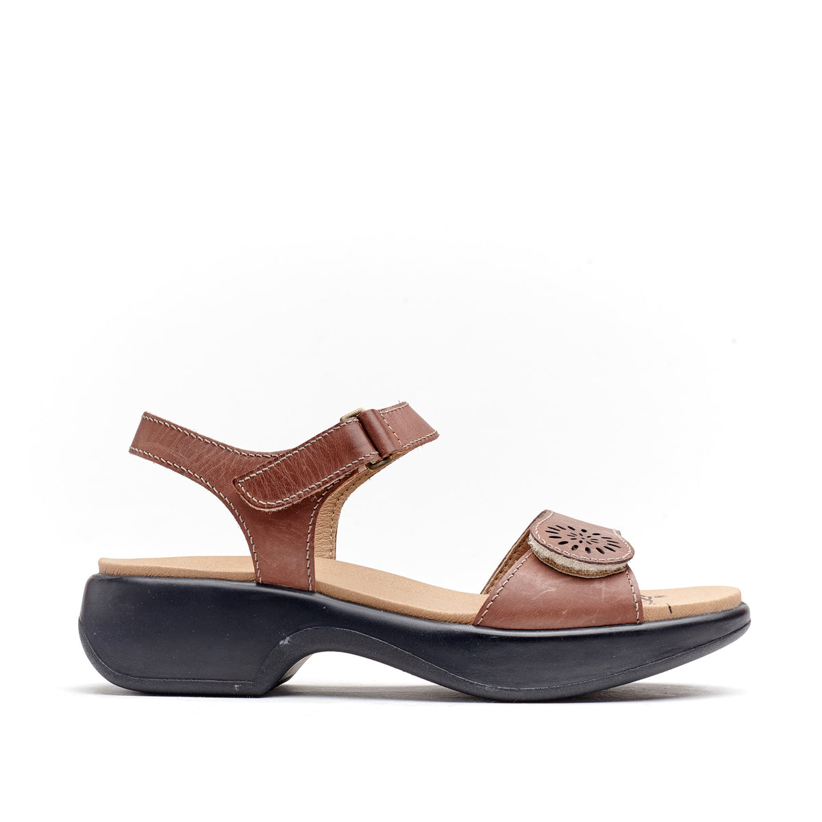 Dusty Adjustable Leather Sandal