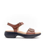 Dusty Adjustable Leather Sandal