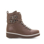 Jessie Leather Wedge Boot