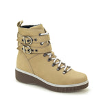 Jessie Leather Wedge Boot