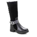 Kadia Mid-Calf Leather & Suede Boot