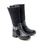 Kadia Mid-Calf Leather & Suede Boot