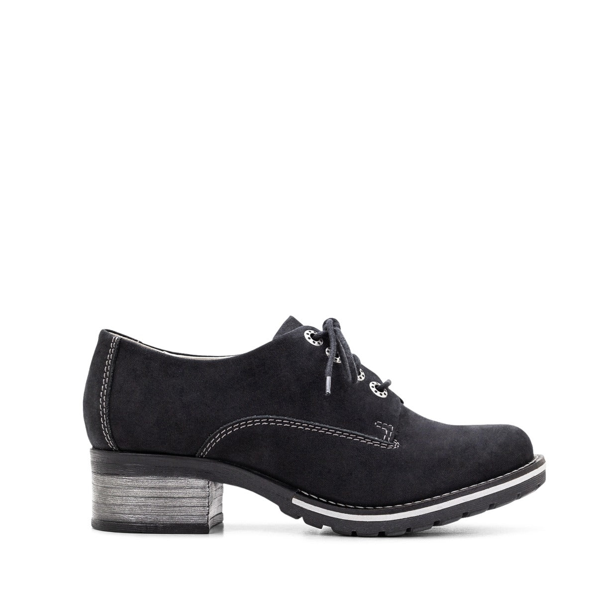 Kaley Lace-Up Nubuck Shoes
