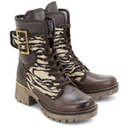 Kanga Combat Leather Boot