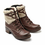 Kara Leather & Shearling Boot