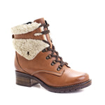 Kara Leather & Shearling Boot
