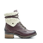 Kara Leather & Shearling Boot