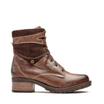 Kara Scrunched Leather & Suede Boot