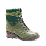 Kara Scrunched Leather & Suede Boot