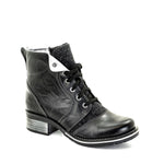Karissa Burel Scrunched Leather & Suede Boot