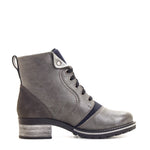 Karissa Scrunched Leather & Neoprene Boot