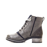 Karissa Scrunched Leather & Neoprene Boot