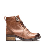 Karissa Scrunched Leather & Suede Boot