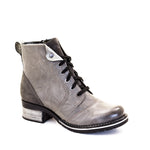 Karissa Scrunched Leather & Suede Boot