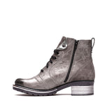 Karissa Scrunched Leather & Suede Boot