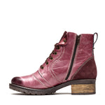 Karissa Scrunched Leather & Suede Boot