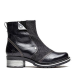 Kassia Leather & Burel Wool Boot