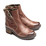 Kassia Scrunched Leather Boot