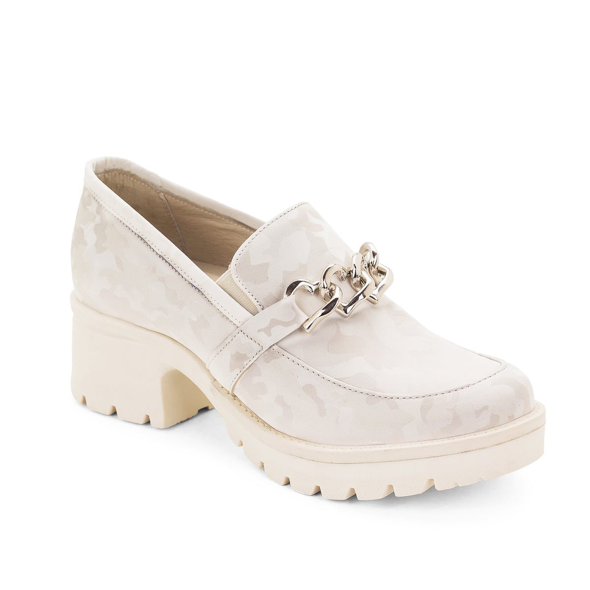 Kella Leather Platform Loafers