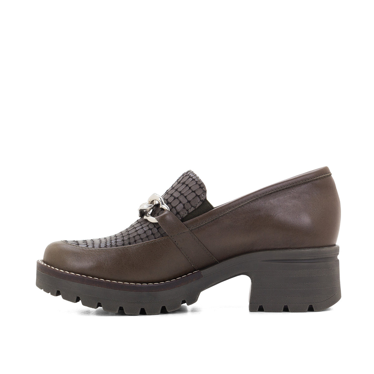 Kella Leather Platform Loafers