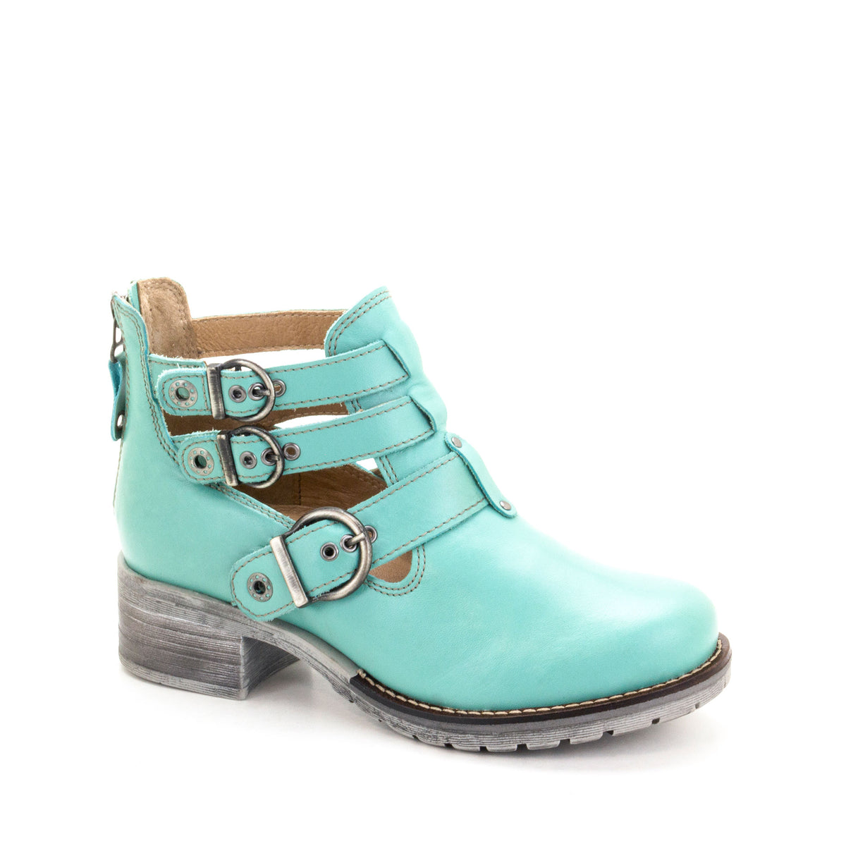 Kelsy Short Summer Leather Boot