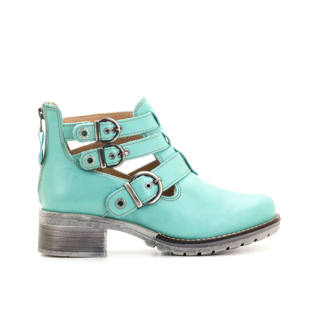 Kelsy Short Summer Leather Boot