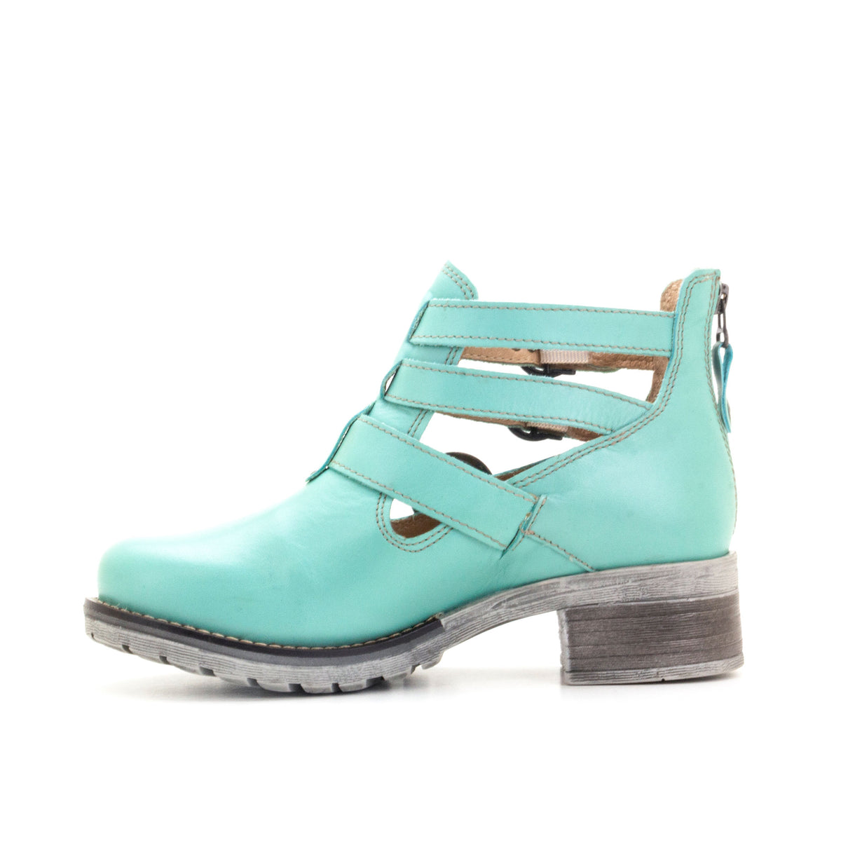 Kelsy Short Summer Leather Boot