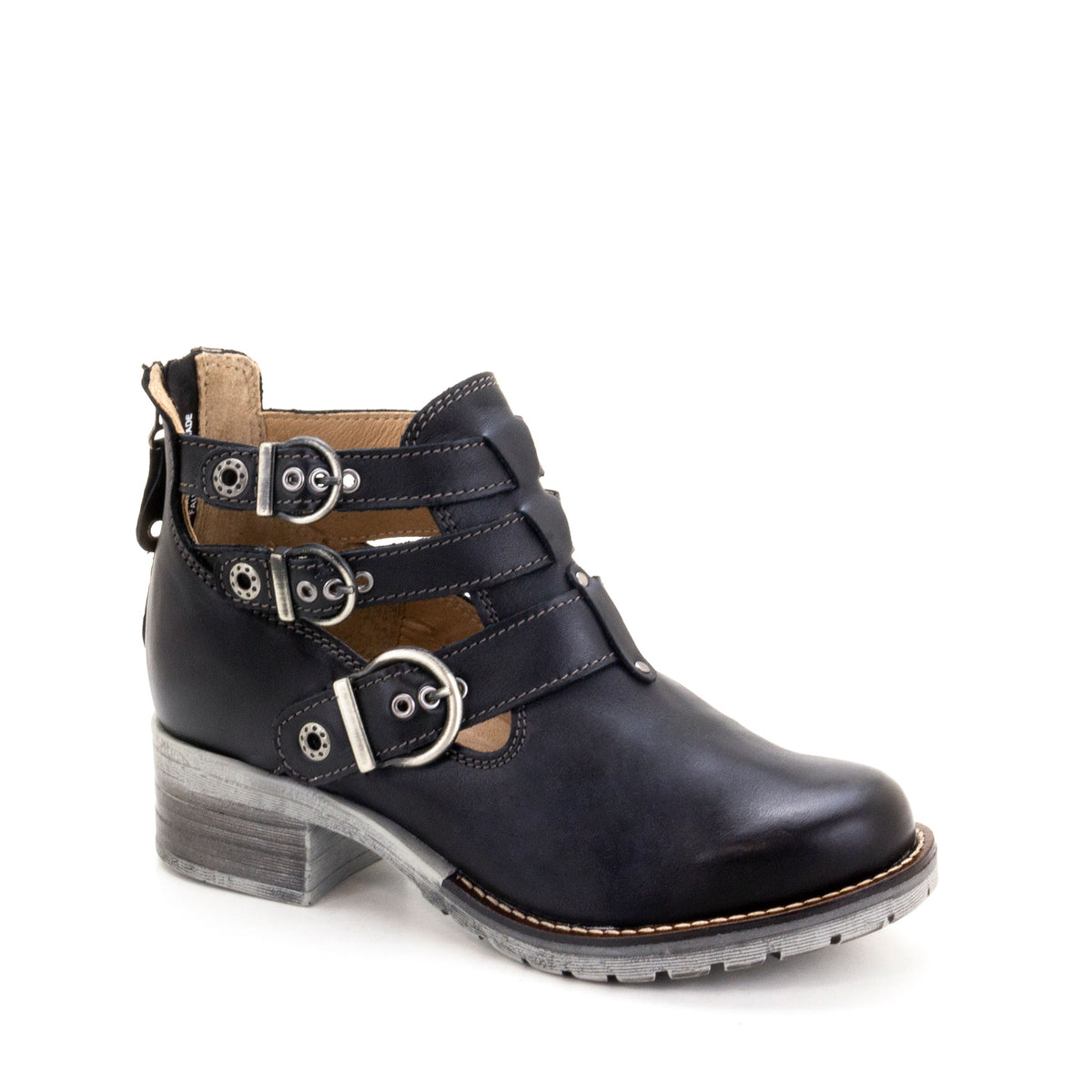 Kelsy Short Summer Leather Boot