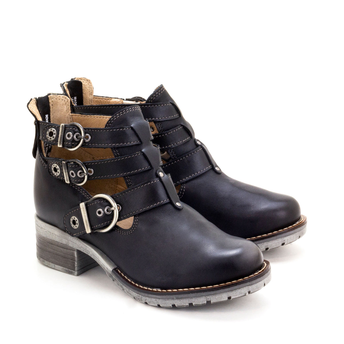 Kelsy Short Summer Leather Boot