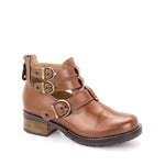 Kelsy Short Summer Pearl Leather Boot