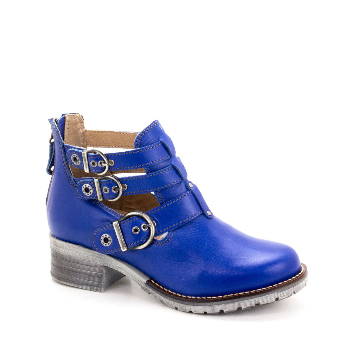 Kelsy Short Summer Leather Boot