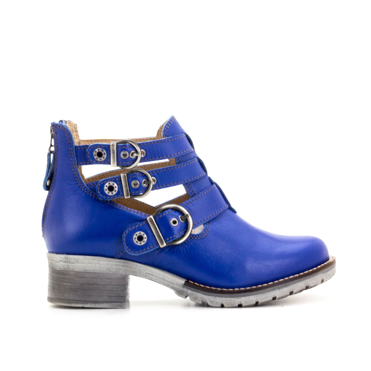Kelsy Short Summer Leather Boot